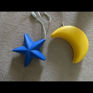 IKEA Sun and Moon wall lamps